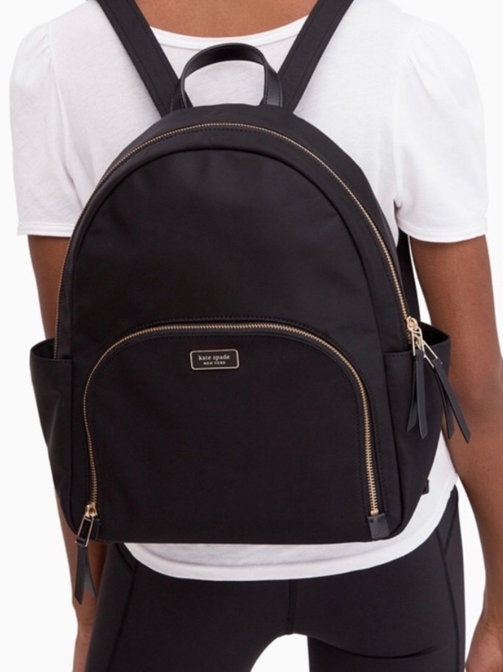 Kate Spade Large Dawn Backpack Black